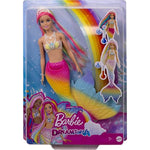 Dreamtopia Rainbow Magic Mermaid Doll With Rainbow Hair And Water Activated Color Change Feature
