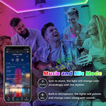 Bluetooth App Control Led Rope Lights With Remote