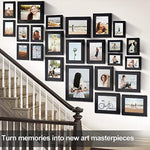 Wall Gallery Photo Frame for Tabletop Display and Wall Mounting Décor
