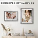 Wall Gallery Photo Frame for Tabletop Display and Wall Mounting Décor