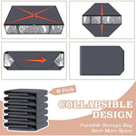 Under bed Storage Containers With Durable Handles For Clothes, Bedding and Toys
