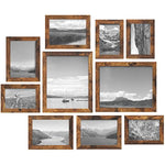 10 Pack Collage Picture Frames with Two 8x10, Four 5x7, Four 4x6