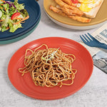 36 Piece Unbreakable Dinnerware Sets Reusable Wheat Straw Plates And Bowls Sets
