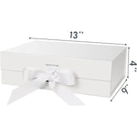 Classy Gift Boxes With Ribbon And Magnetci Closure