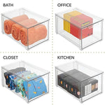 Plastic Stackable Closet Storage
