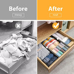 Drawer Dividers Organizer 5 Pack