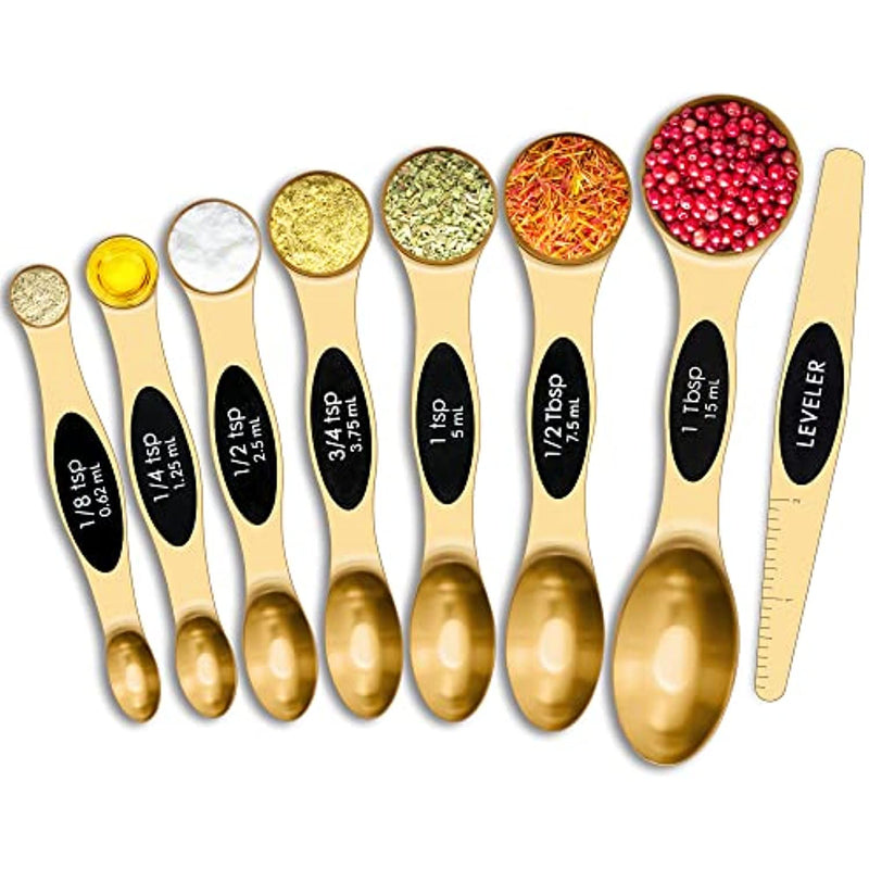 Measuring Cups Spoons Set Fits In Spice Jar
