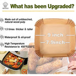 Large Air Fryer Disposable Paper Liners