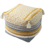 Braided Handwoven Casual Ottoman Pouf Cover