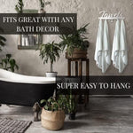 Aesthetic Bathroom Towel Rack for Wall Mount – Space Saving and Easy to Install