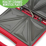 Electric Panini Press Grill And Sandwich Maker
