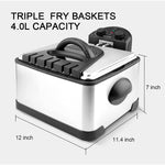 Electric Deep Fryer With Timer