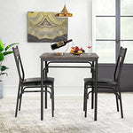 Breakfast Table With 2 Bar Stools