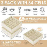 Fabric Foldable Dresser Closet Organizers