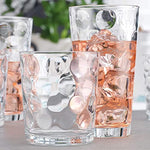 Drinking Glasses Set Of 18 Clear Glass Cups 6 Highball Glasses 17Oz