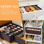 Fabric Foldable Dresser Closet Organizers