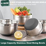 Stainless Steel Metal Bowls With Airtight Lids
