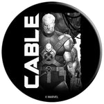 Marvel X Men Cable Black And White Vintage Grip And Stand For Phones And Tablets
