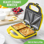 Electric Panini Press Grill And Sandwich Maker
