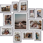 Wall Gallery Photo Frame for Tabletop Display and Wall Mounting Décor