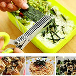Multifunctional 5 Layers Stainless Steel Knive
