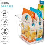 Food Storage Bins with Handle for Refrigerator