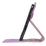Case For Glaxy Tab A7 2020 Multifunctional Cover Standing Multiple Viewing Angles For Samsung Galaxy Tab A7 10 4 Inches 2020 Sm T500 Sm T507 Purple