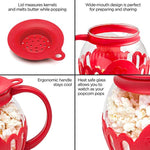 Micro Pop Microwave Popcorn Popper With Temperature Safe Glass