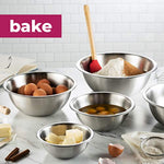 Stainless Steel Mixing Bowl Set Of 6