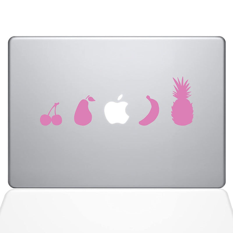 The Decal Guru Fruit Lineup Macbook Decal Vinyl Sticker 13 Macbook Air Pink 1336 Mac 13A Bg