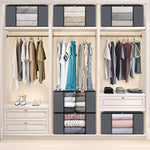 Organization and Storage Bags with Lids and Handle