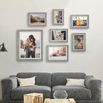 Wall Gallery Photo Frame for Tabletop Display and Wall Mounting Décor
