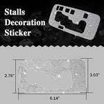 Gear Shift Panel Decoration Cover Trim Stickers Compatible with Jeep Wrangler 2012 2018