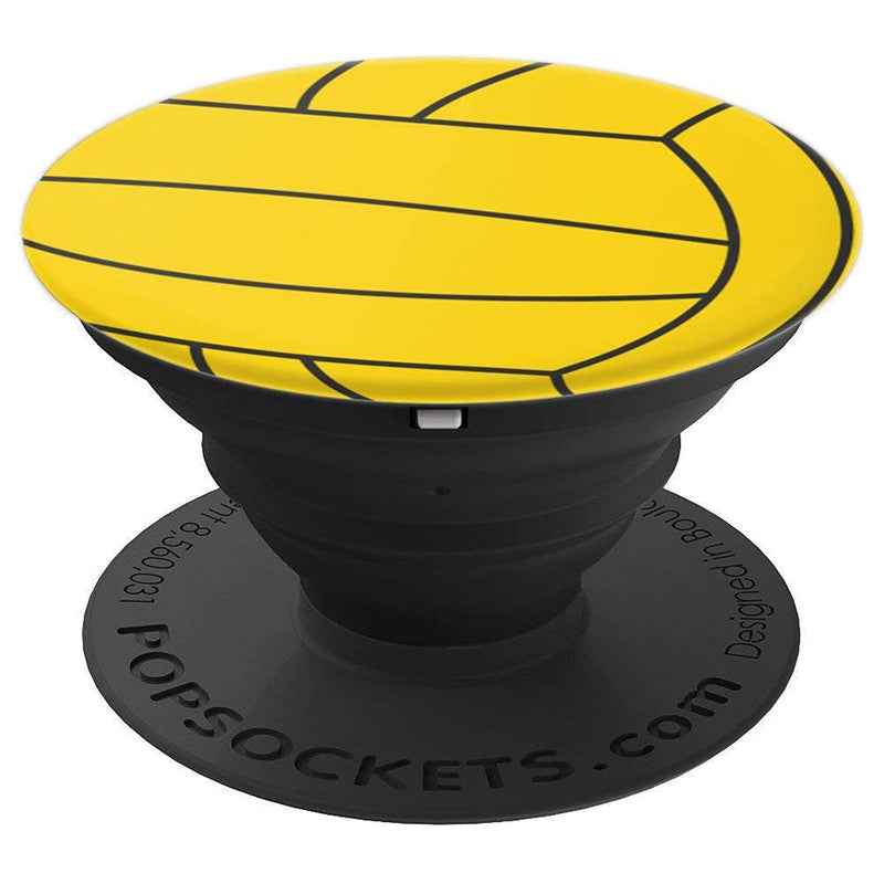 Water Polo Player Coach Gift Yellow Waterpolo Ball Zx Grip And Stand For Phones And Tablets