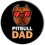 Pitbull Dad Cool Funny Bulldog Dog Dog Owner Gift Grip And Stand For Phones And Tablets