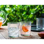 Durable Drinking Glasses Includes 8 Cooler Glasses 17Oz And 8 Rocks Glasses 13Oz