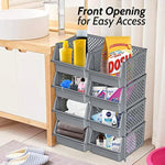 Plastic Stackable Storage Bins for Food