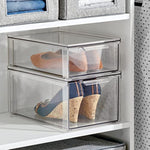 Plastic Stackable Closet Storage