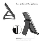 Cell Phone Stand Holder Desk Mobile Phone And Tablet Dock With Adjustable Angle Foldable Compatible With Phone 11 Pro Max Se Xs Xr 8 Switch Ipad Mini All Phones Up To 11 Inch
