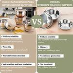 Stainless Steel Metal Bowls With Airtight Lids
