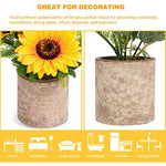 Sunflower Artificial Flowers Pot for Bedroom & Living Room