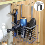 Bathroom Hair Styling Tools Organizer Basket for Hair Dryer, Flat Iron, Curling Wand