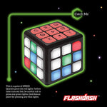 Flashing Cube Electronic Memory Brain Game