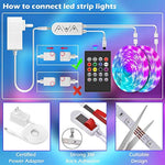 Bluetooth App Control Led Rope Lights With Remote