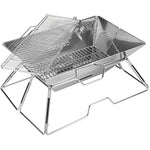 Portable Camping Charcoal Grill With Carrying Bag