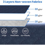 Organization and Storage Bags with Lids and Handle
