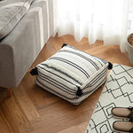 Braided Handwoven Casual Ottoman Pouf Cover