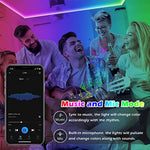 Bluetooth App Control Led Rope Lights With Remote