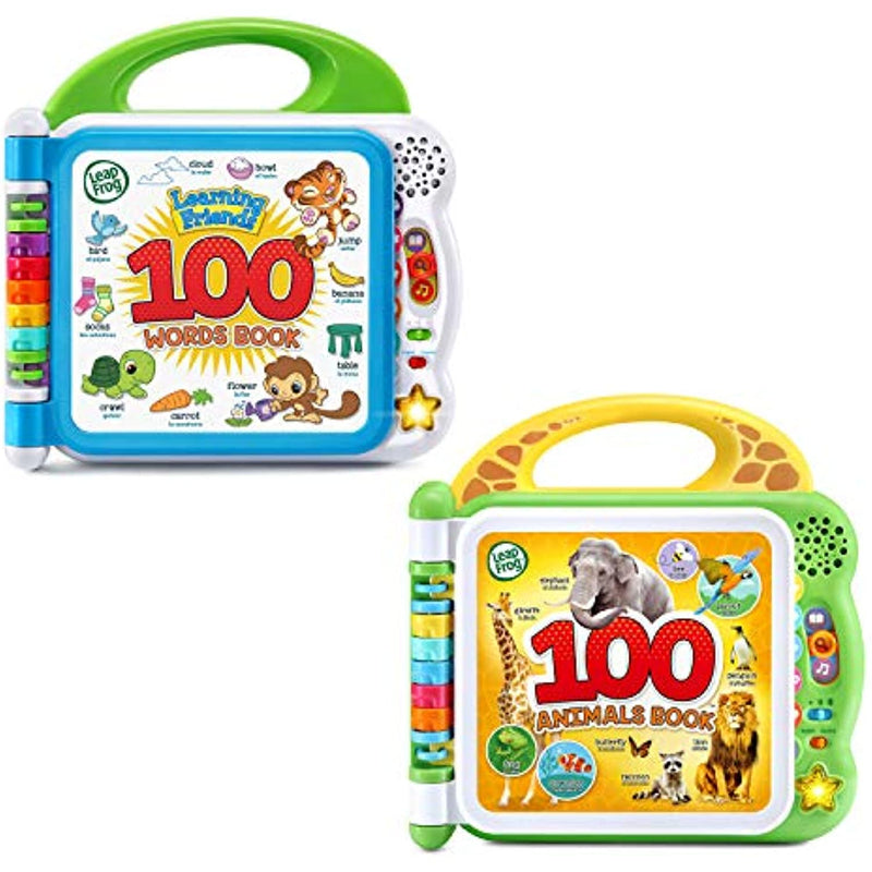 100 Words And 100 Animals Book Set