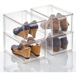 Plastic Stackable Closet Storage